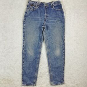 Vtg DKNY Womens Jeans Mom High Waist Denim Blue‎ Medium Wash Girl Next Door 14